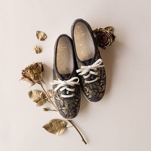 Keds x Rifle Paper Co Champion Sneaker in Queen Anne